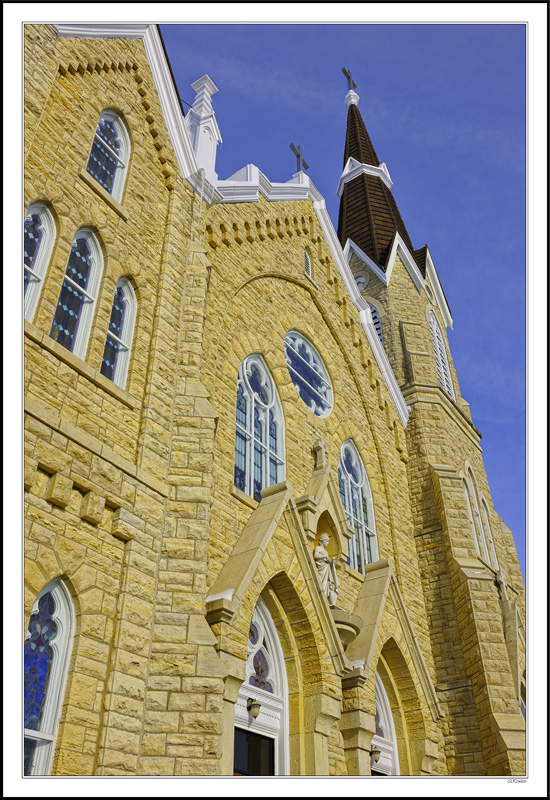 Classic Architecture Captured In Limestone I