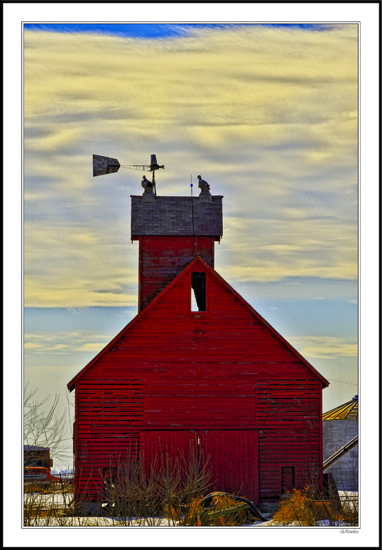 Red Barn Yellow Sky