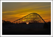 Sunrise Climbs The Coaster