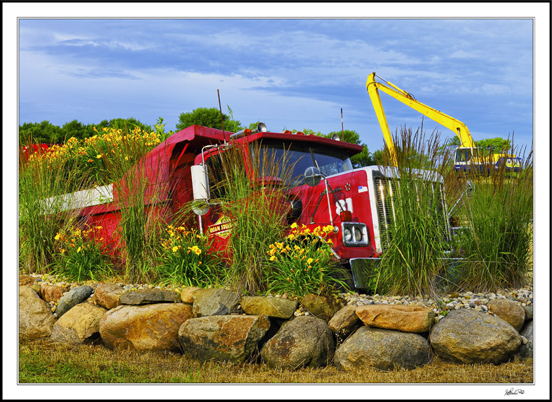 Dumped Truck