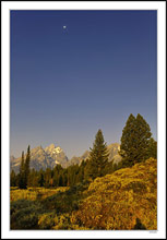 Moon Passage Over Grand Teton Peak