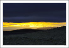 Medicine Bow Mtn Range Sunrise - Wyoming