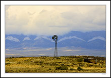 Wyoming Cloud-Bound Mountain Range