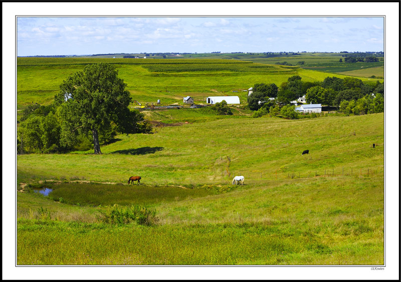 Rich Greens And Distant Horizons