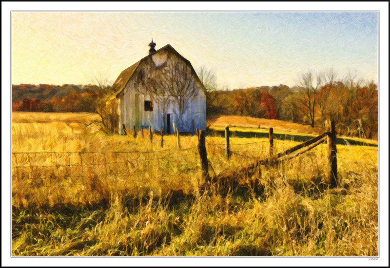 Barn on the Edge of Pammel Park