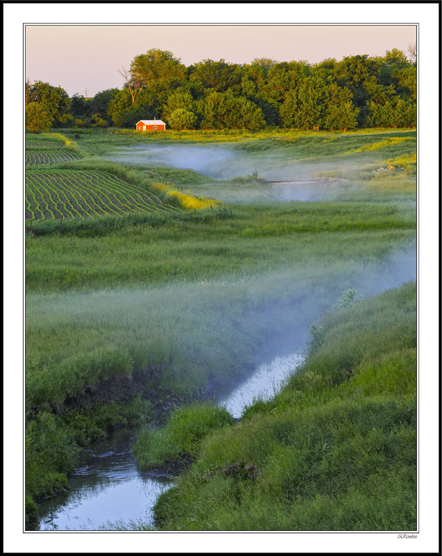 A Gentle Mist From the Creek Greets the Sunrise II