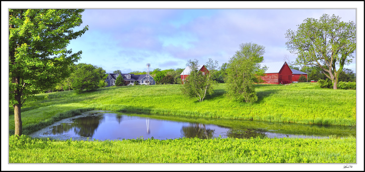 Postcard Farmstead I