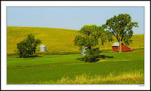 Red Barn By The Creek