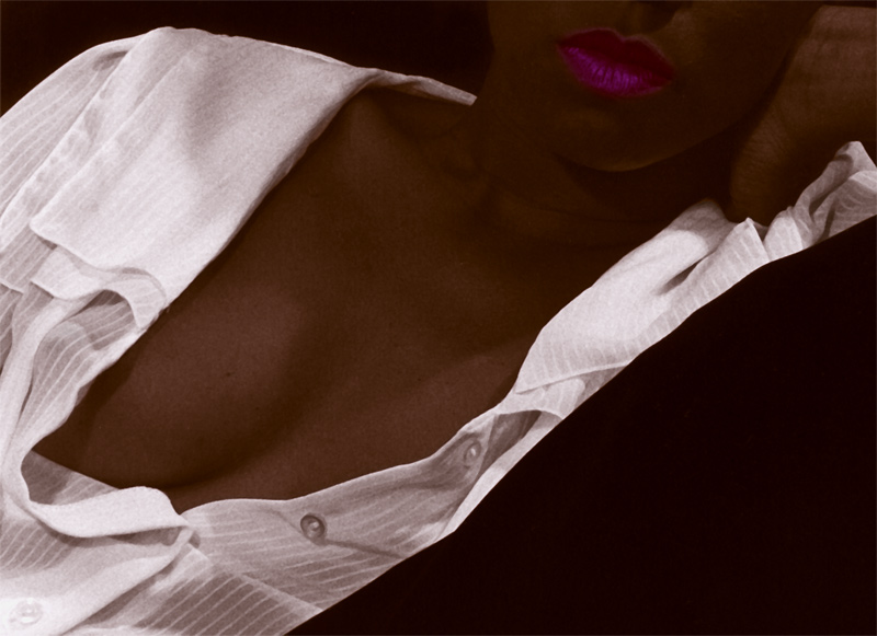 White Blouse in Repose