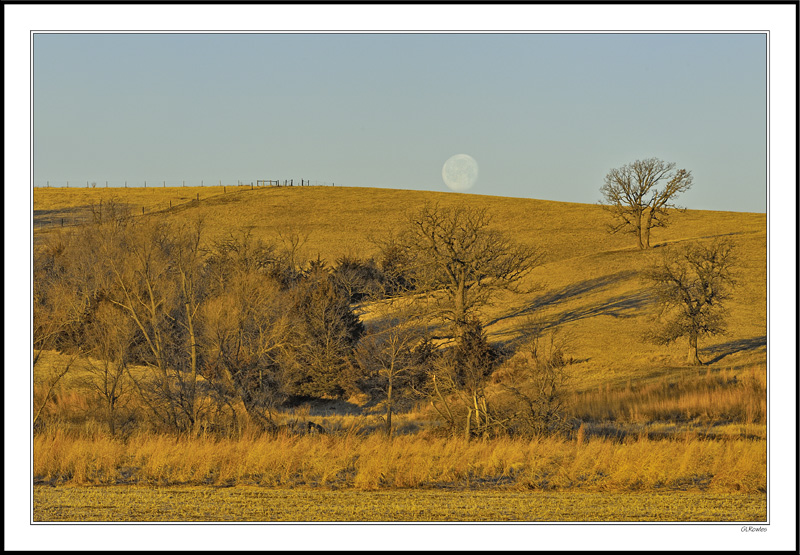 Sunrise Moonset Horizon