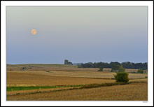 The Harvest Moon Begins Its Slow Rise I