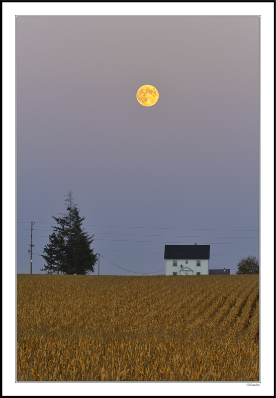 The Harvest Moon Begins Its Slow Rise III