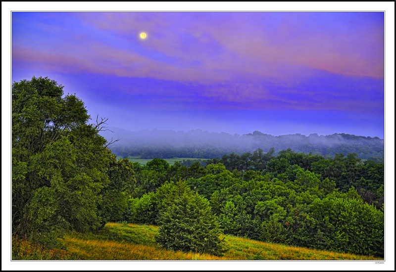 Summer Heat Moonset