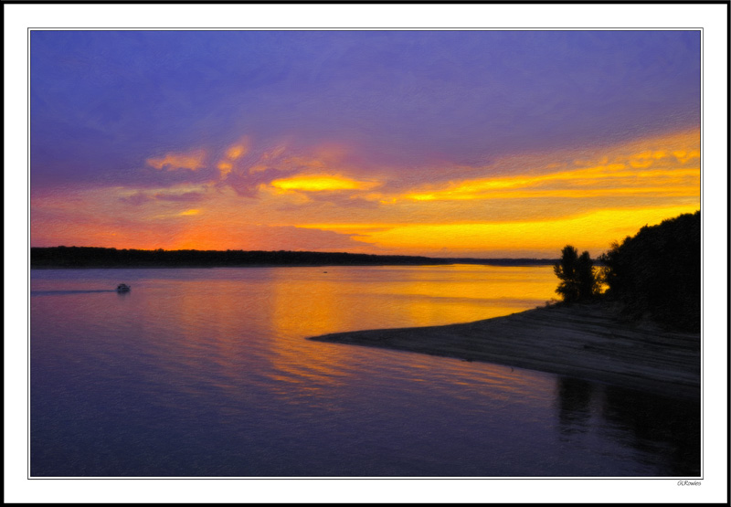 Tranquil Waters Sunset