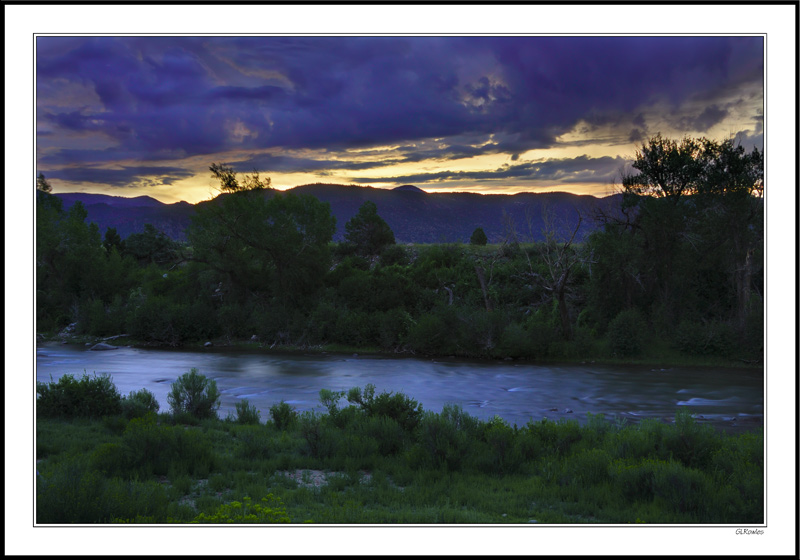 Rain Swollen Arkansas River