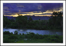 Rain Swollen Arkansas River