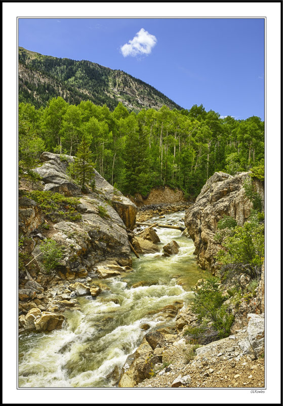 South Arkansas River Tumbles Through Monarch Pass