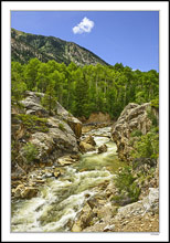 South Arkansas River Tumbles Through Monarch Pass