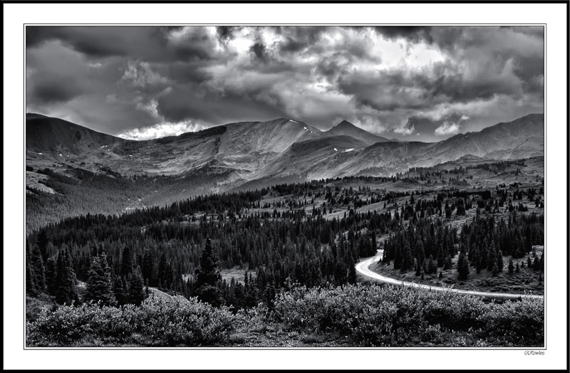 Cottonwood Pass Chiaroscuro