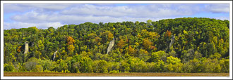 Chimney Rocks Panorama