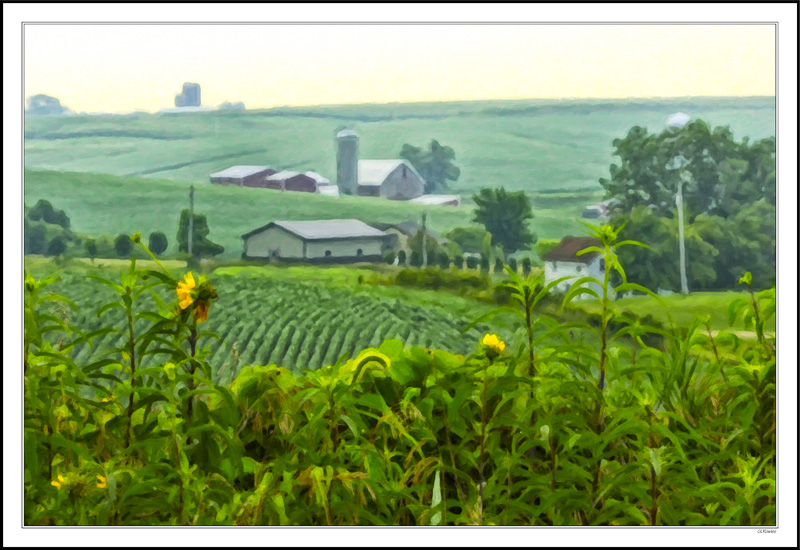 Distant Farmstead