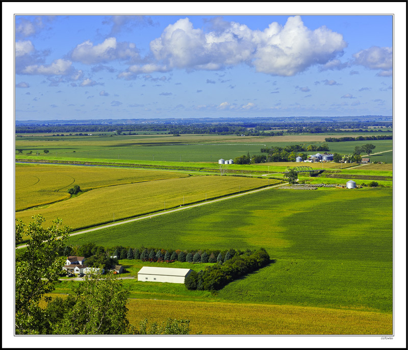 Flying Over The Missouri River Valley On Foot I