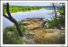 Flood Stage From Solstice Rock
