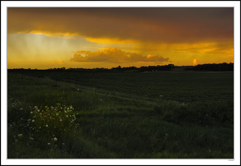 Sunset Passing Storm