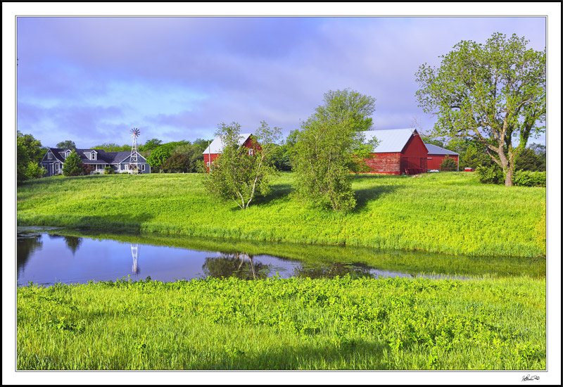 Postcard Farmstead I