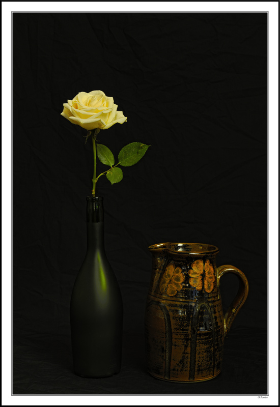 Butter Rose and Milk Carafe