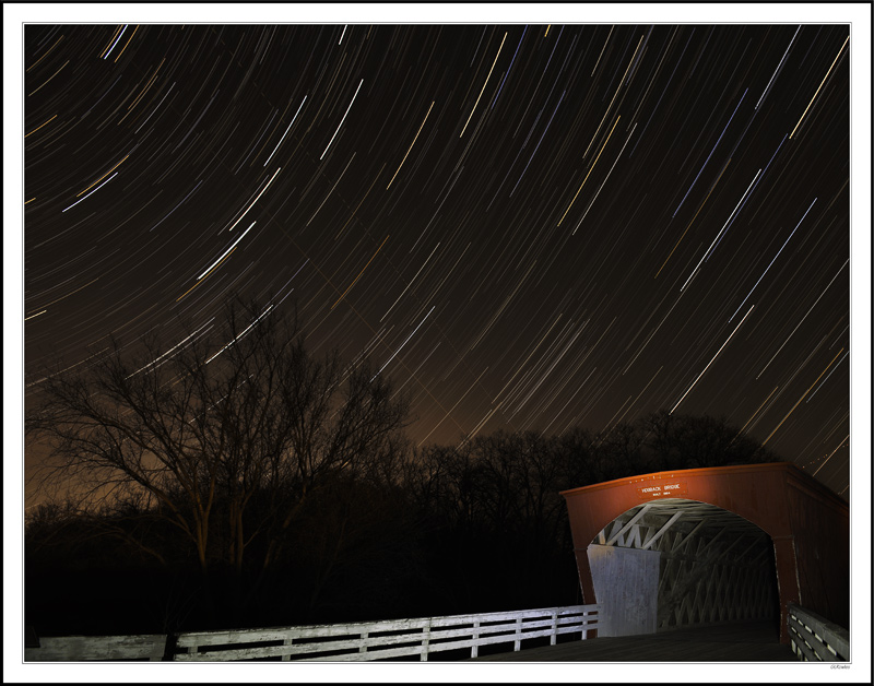 Star Ascension Over Hogback Bridge