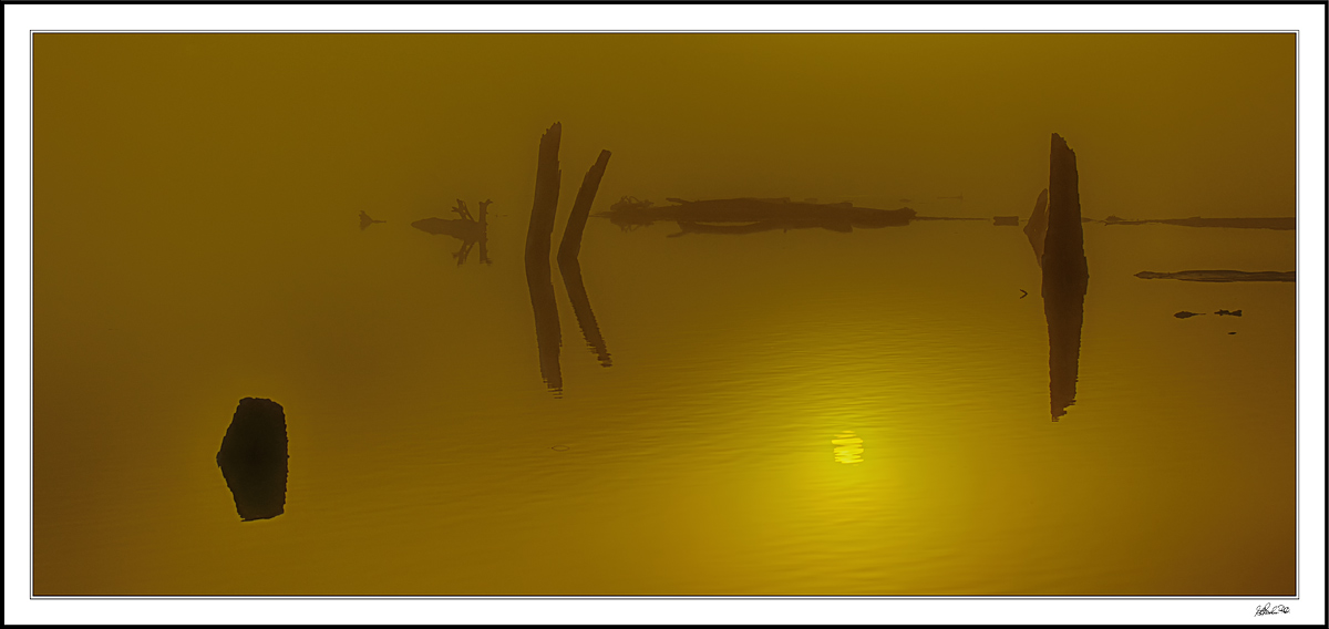 Foggy Lagoon Aglow III