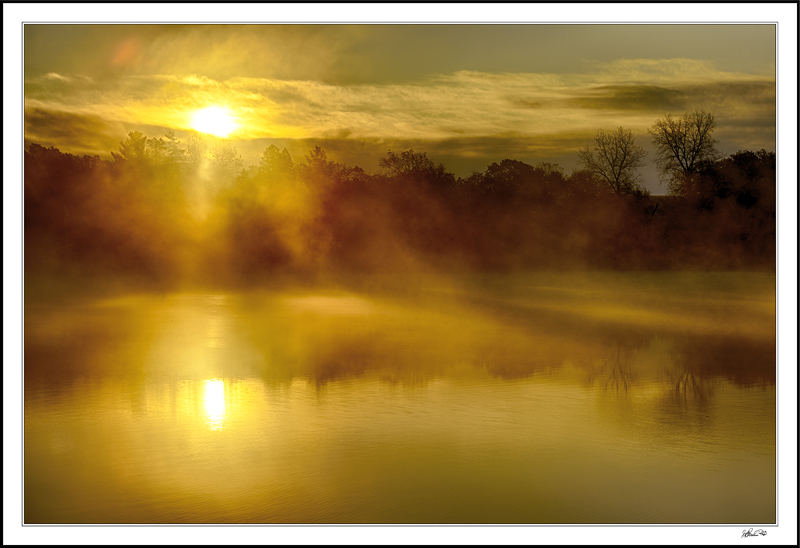 A Mountain Mimed Sunrise