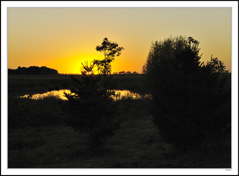 Sunset on the Catfish Pond