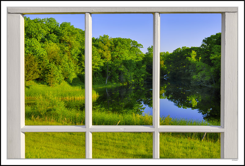 Through My Window - Emerald Pond