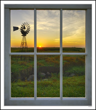 Through My Window - Country Sunrise