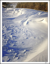 Rural Iowa's Wondrous Snow Dunes II