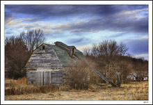 Sky And Barn Share A Common Mood