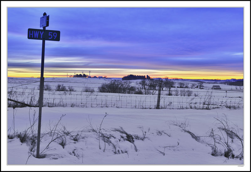 Hwy 59 Sunrise