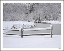 Frosted Split-Rail