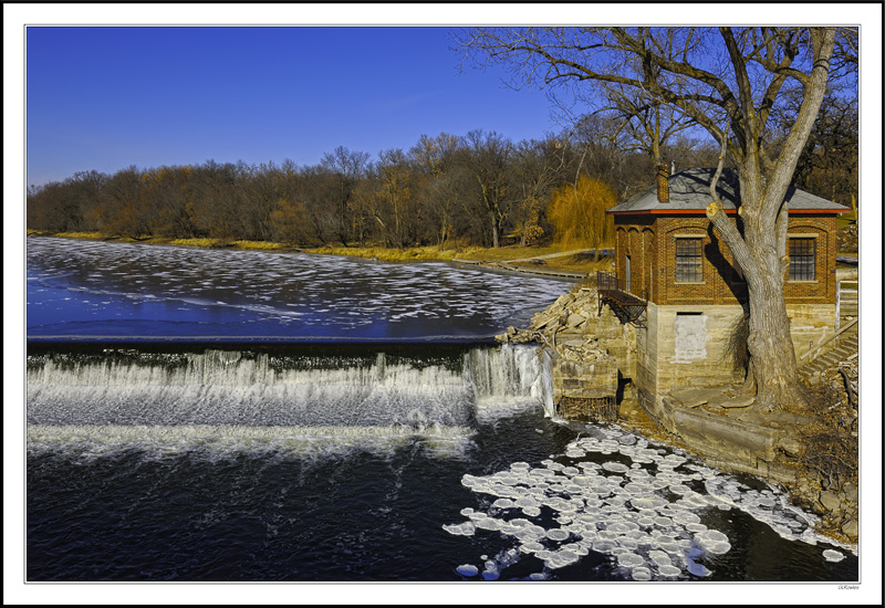 Pancake Ice at Marble Rock