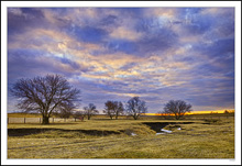 Big Creek Winds Through Its Sunrise Journey