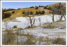 Vast Snow Arena Miniaturizes A Combine