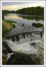 Spring's Turbulent Runoff at Marble Rock II