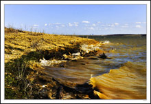 Spring Winds Stir a Chop on the Lake II