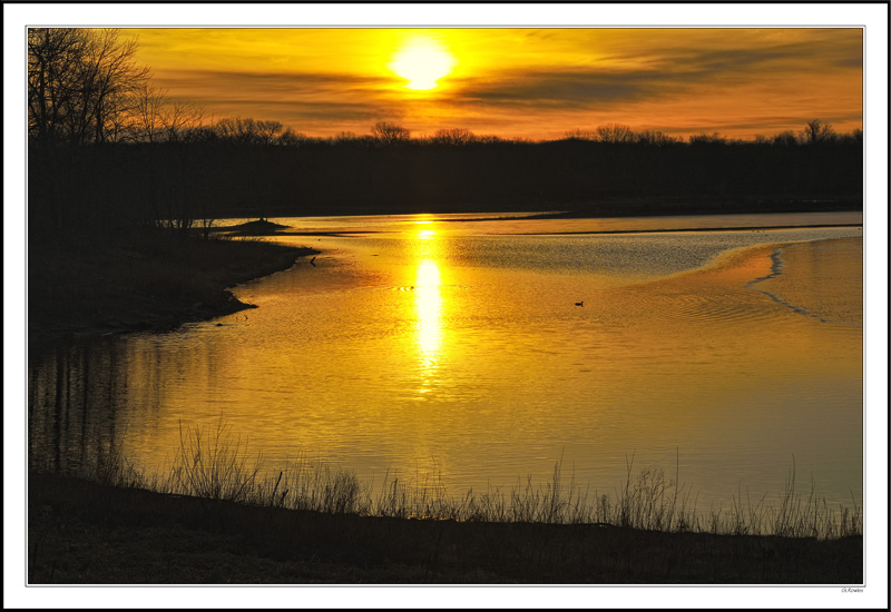 Sunglazed Pond I