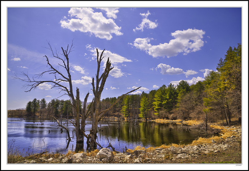 Faux Mountain Lake