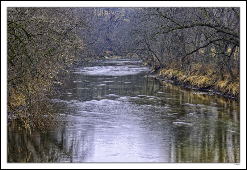 In Winter Sections Of The Middle River Take On Gothic Overtones