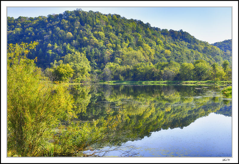 Reflections At  Little Paint Creek
